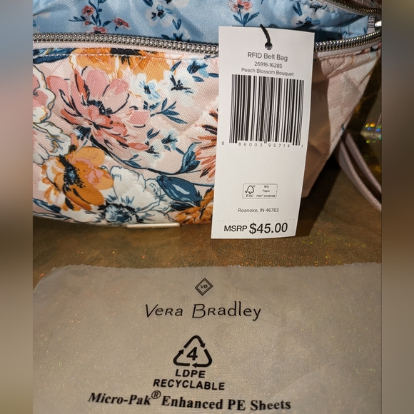VERA BRADLEY Belt Bag  NewWithTags - Picture 6 of 9
